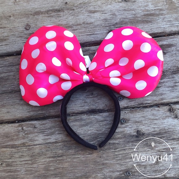 Disney Parks Minnie Bowtie Headband